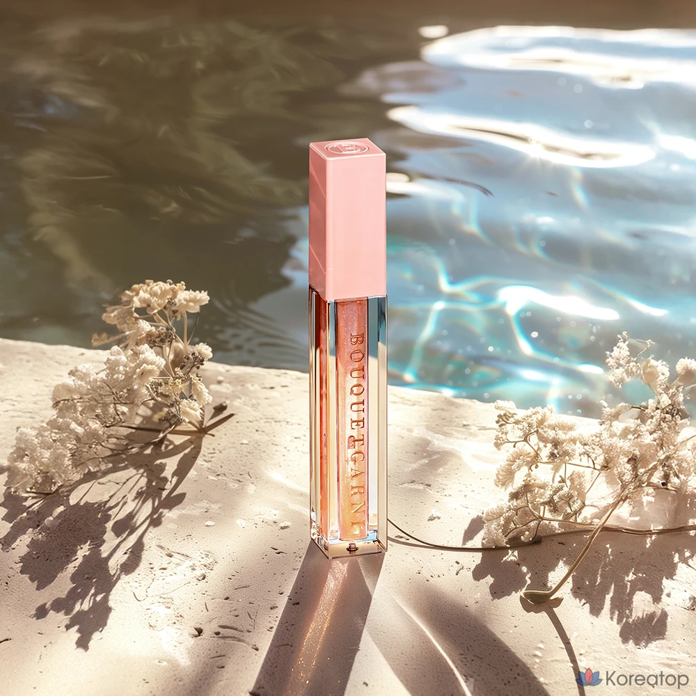 Бальзам для губ Bouquet garni Water Glint Lip Gloss, оттенок Coral Wave, 3.3 г, 1 шт.