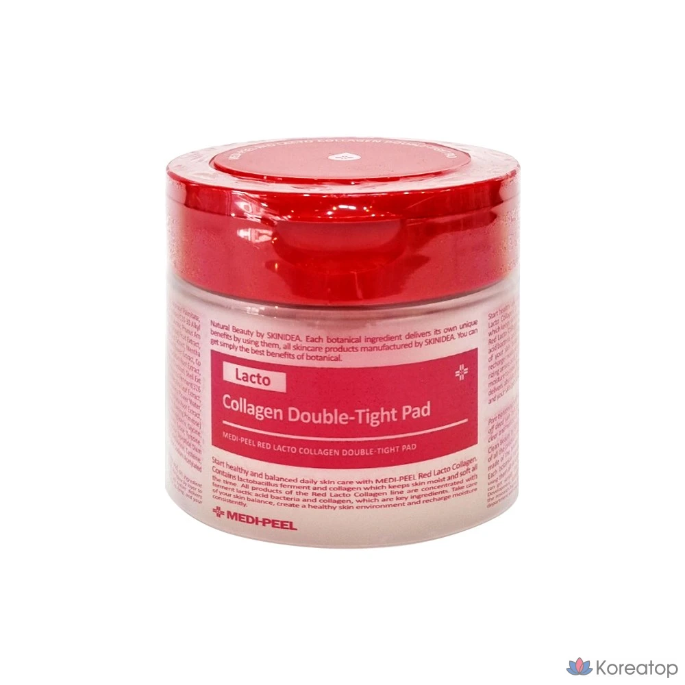 Пилинг-пэды Medi-Peel Red Lacto Collagen Double Tight Pad, 270 мл, 70 шт.