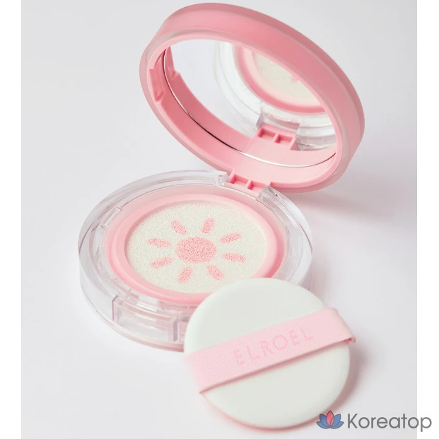 Солнцезащитный кушон ELROEL Pang Pang Tone Up Sun Cushion SPF50+ PA++++, 15 г, 1 шт.