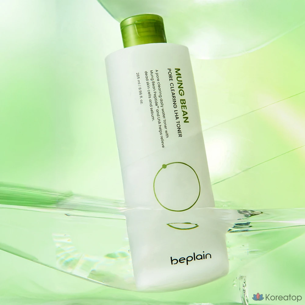 Тонер Beplain Green Bean Pore Clearing LHA Toner, 265 мл, 1 шт.