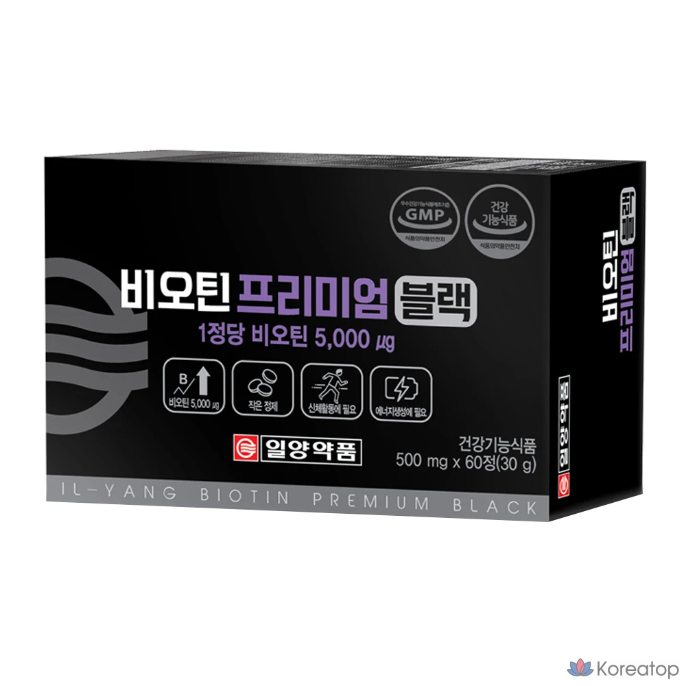 Биотин Il-Yang Premium Black Supplement, 30 г, 60 шт.