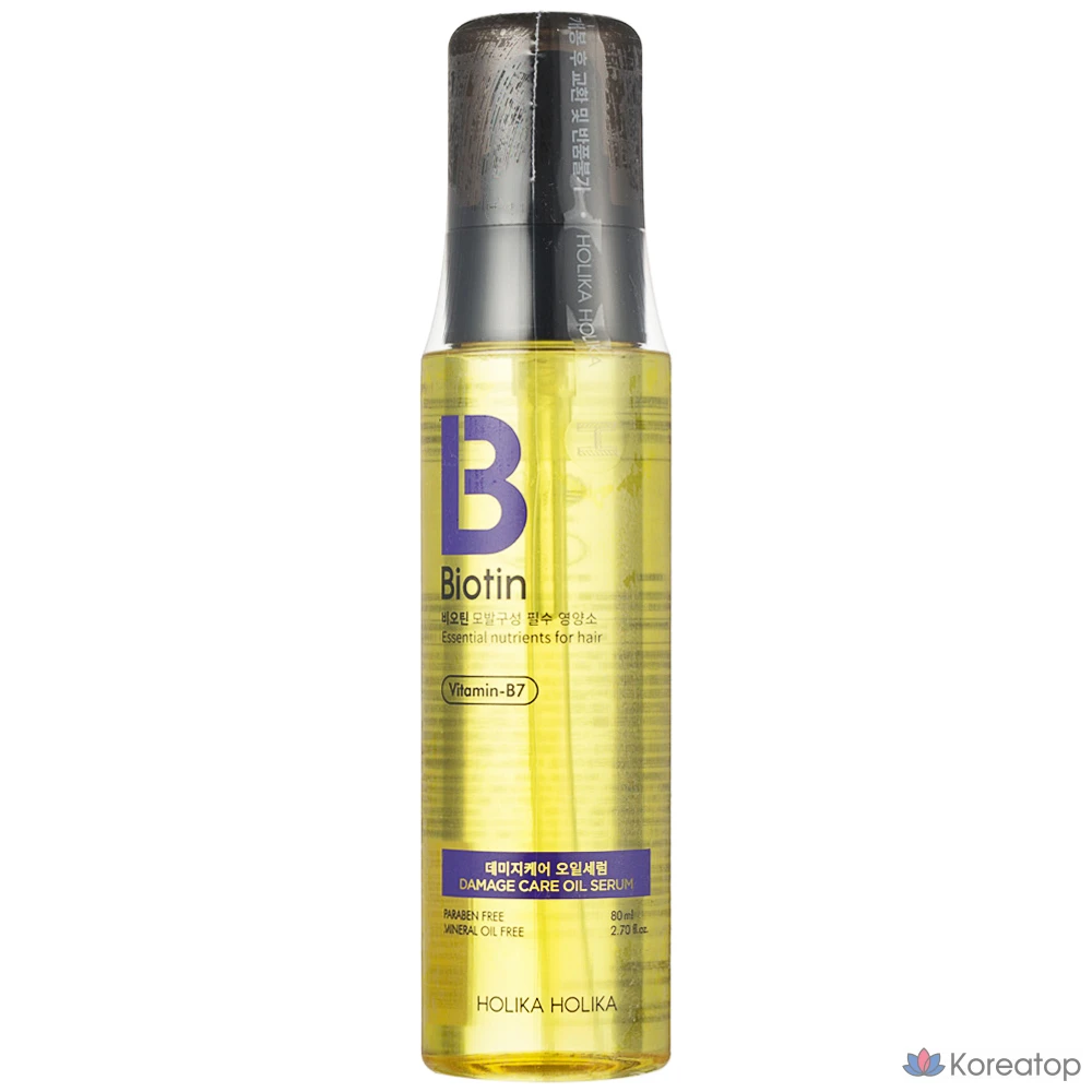 Сыворотка Holika Holika Biotin Damage Care Oil Serum, 80 мл, 1 шт.