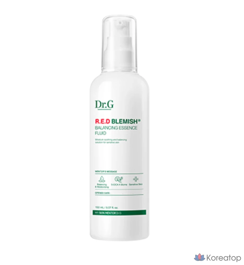 Набор для ухода Dr. G Red Blemish Cica Toner + Lotion 2-piece Set, 200 мл + 150 мл, 1 шт.