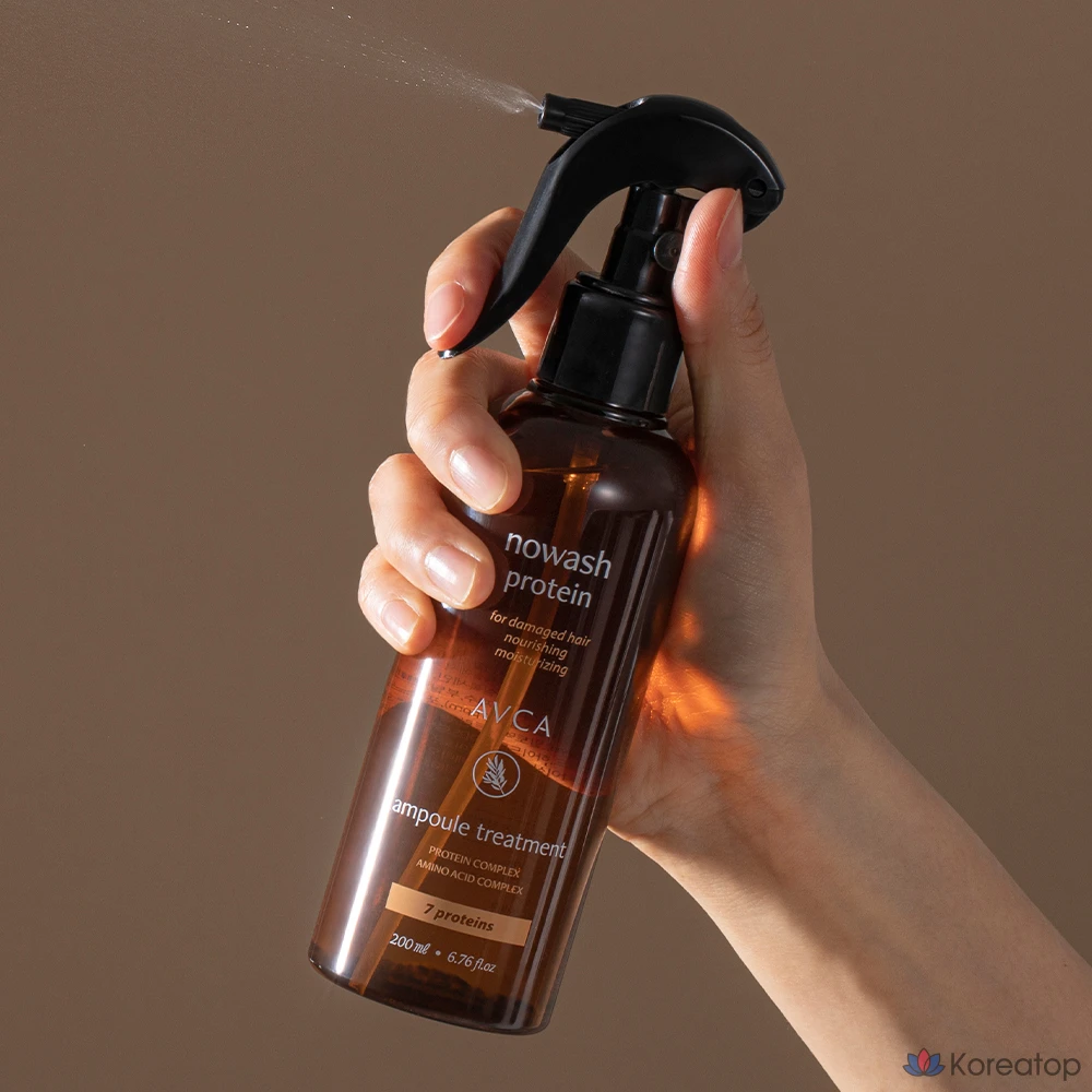 Ампульная сыворотка AVCA No Wash Protein Ampoule Treatment, 200 мл, 1 шт.