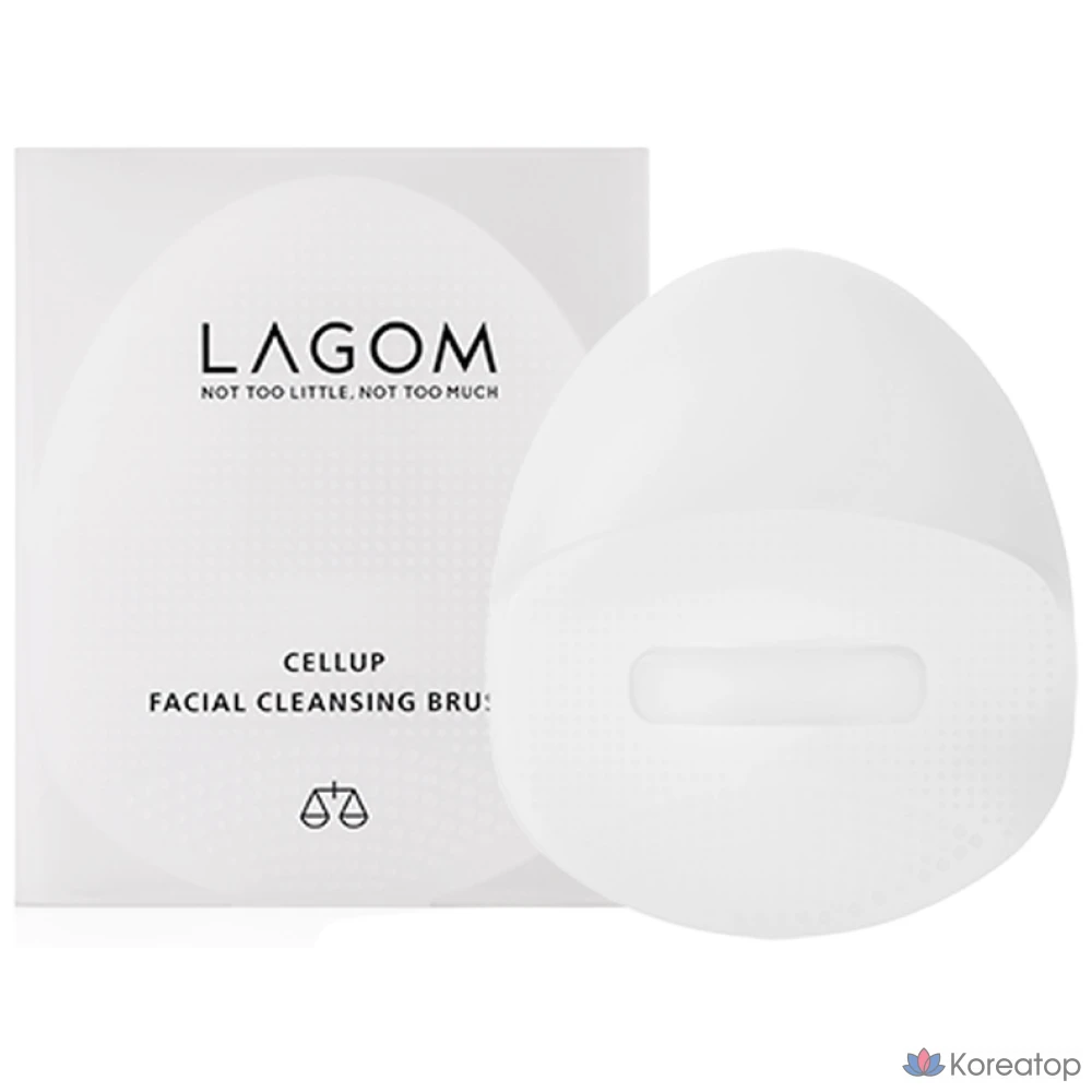 Косметическая щетка для лица LAGOM Cellup Facial Cleansing Brush, 1 шт.