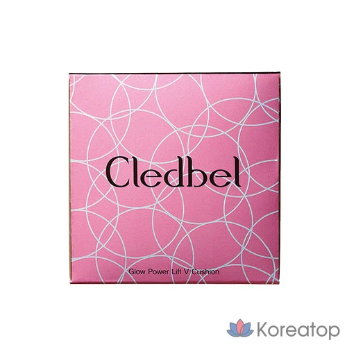 Кушон Cledbel Glow Power Pink Lift V Cushion, оттенок 23, 13 г, 1 шт.
