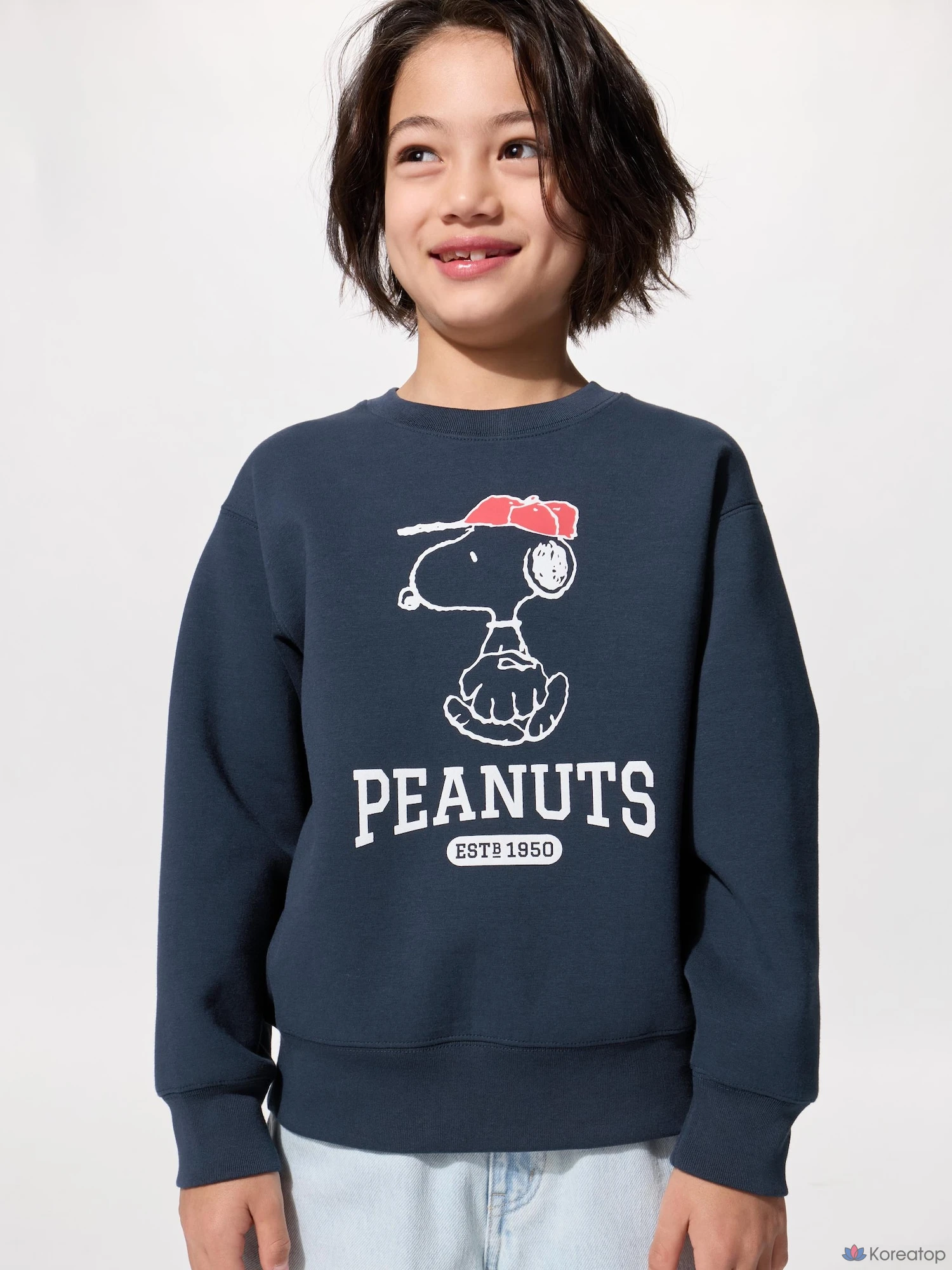 Свитшот детский Uniqlo Peanuts Dry Sweatshirt D