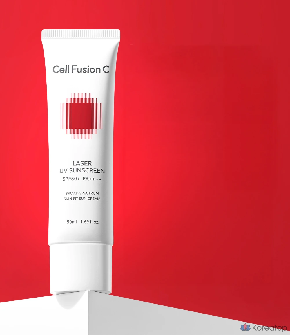Солнцезащитный крем CELL FUSION C Laser UV Sunscreen SPF50+ PA++++, 50 мл x 2 шт. + 20 мл, 1 шт.