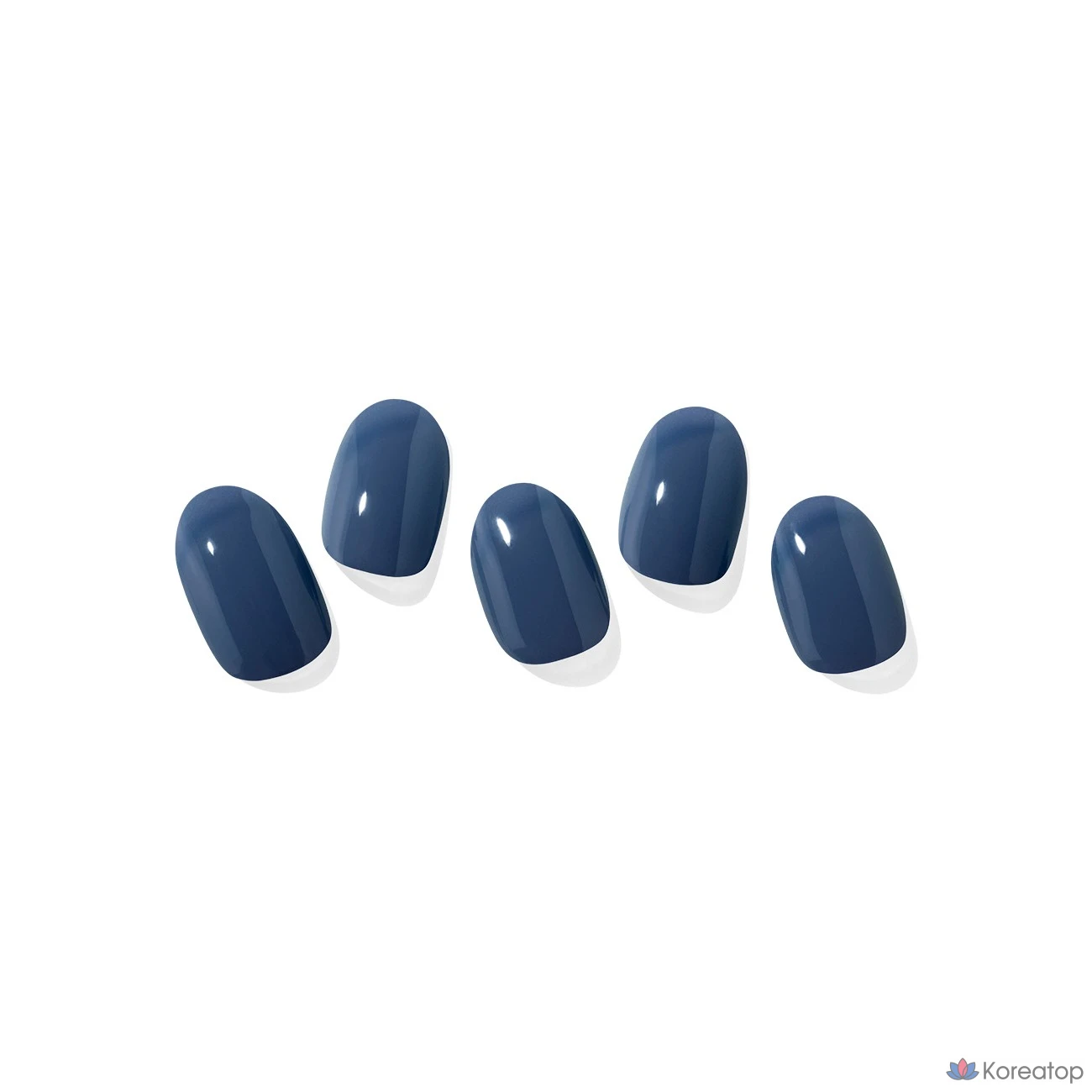 Гель-лак для ногтей Ohora Gel Strip Nail Tip, оттенок N Cream Indigo, 1 шт.