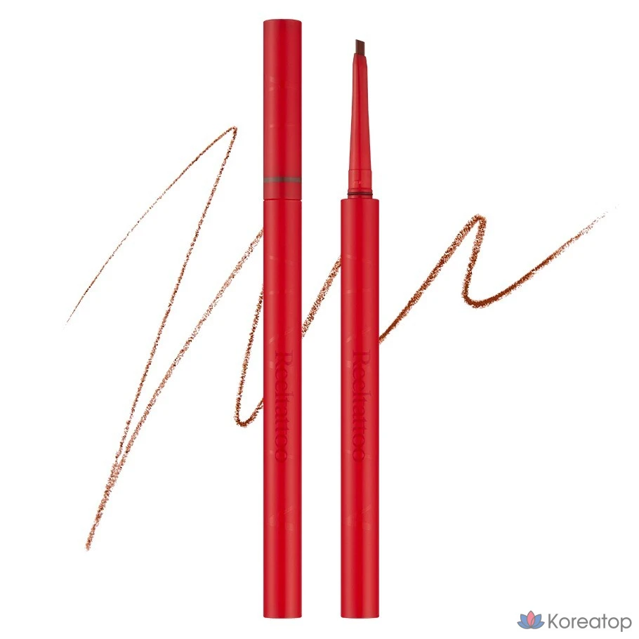 Айлайнер Merythod Real Tattoo Pencil Liner, оттенок 04 Maroon Brown, 0.05 г, 1 шт.