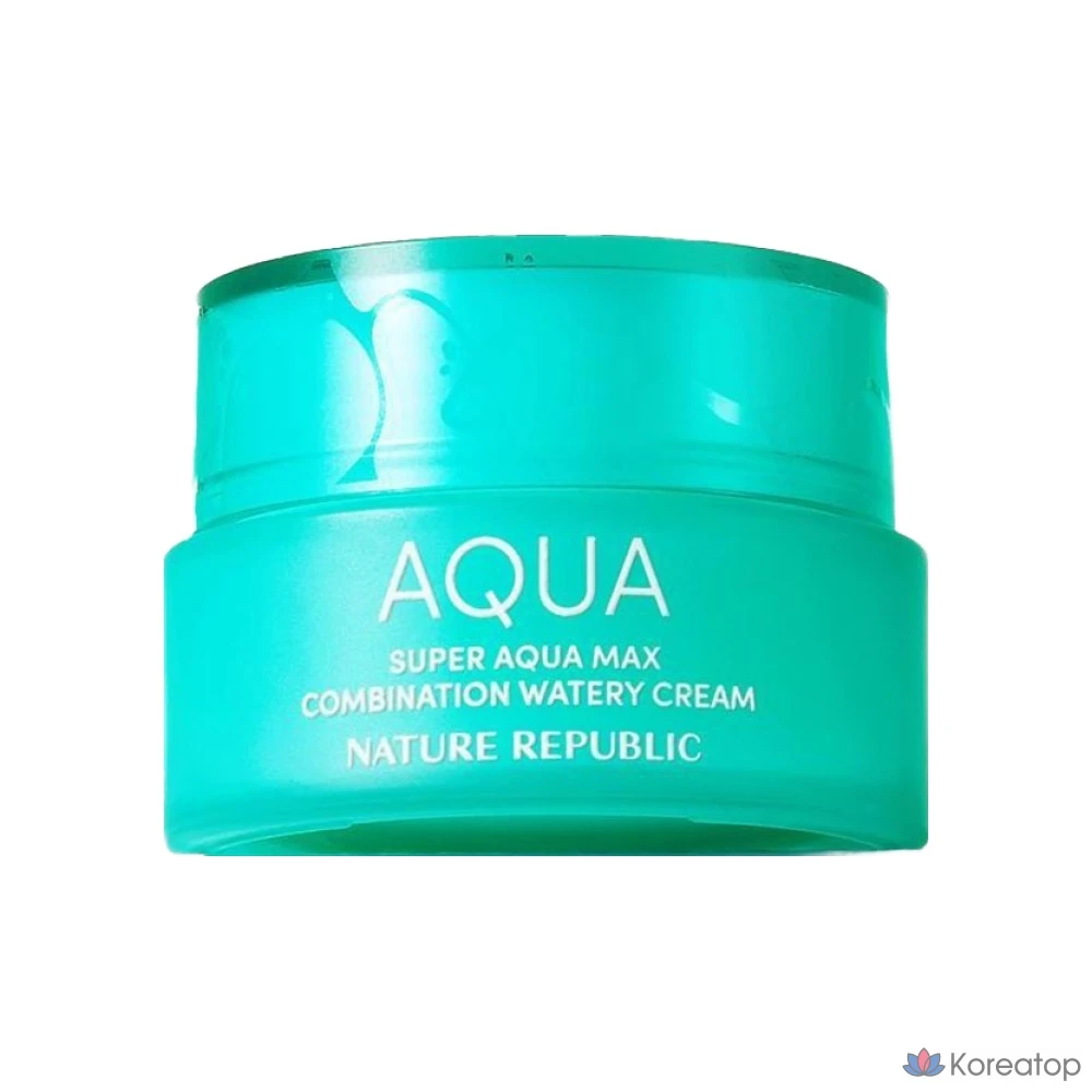 Крем для лица Nature Republic Super Aqua Max Combination Water Cream, 80 мл, 1 шт.