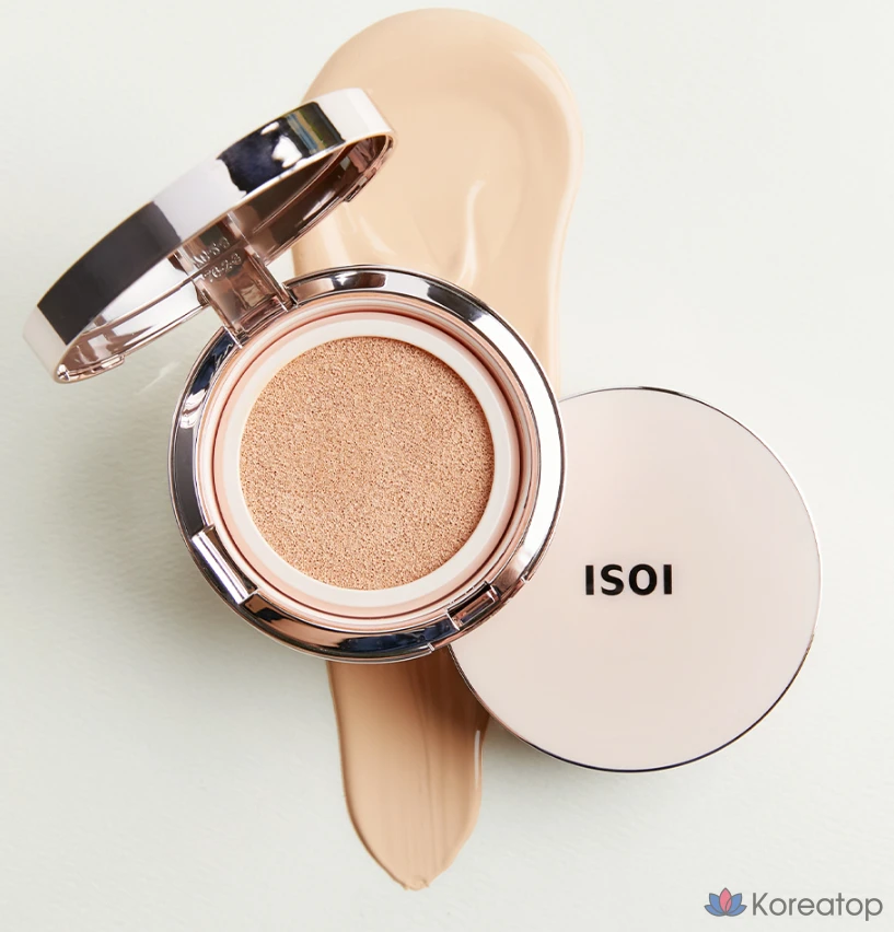 Кушон Isoi Skincare Cushion SPF38 PA++, оттенок 21, 13 г, 2 шт.