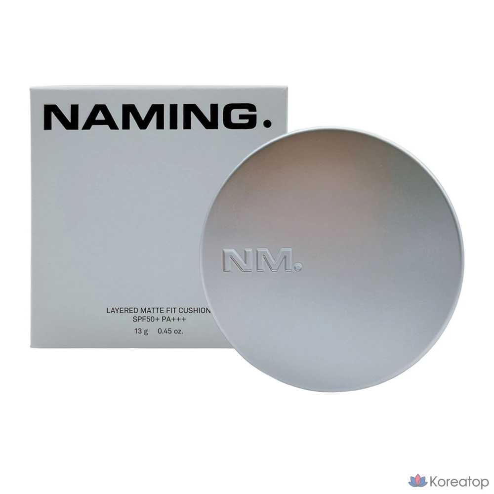 Кушон NAMING Layered Mat Fit Cushion SPF50+ PA+++, оттенок 23Y, 13 г, 1 шт.