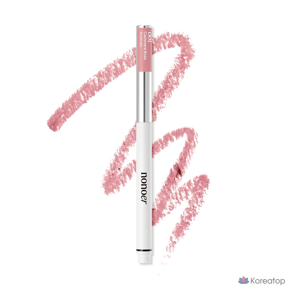Карандаш для губ NONOER Over Detail Lip Pencil, оттенок 001 Cashmere Rose, 1 шт.