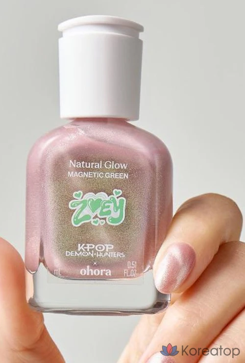 Укрепляющее средство для ногтей Ohora Magnetic Green, 15 мл, 1 шт.