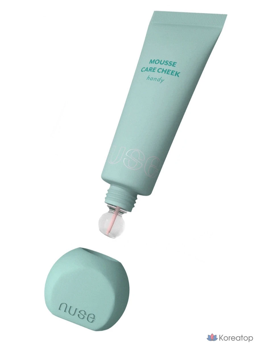 Тинт для щек nuse Mousse Care Cheek Handy, оттенок 02 Fairy Blush, 10 мл, 1 шт.