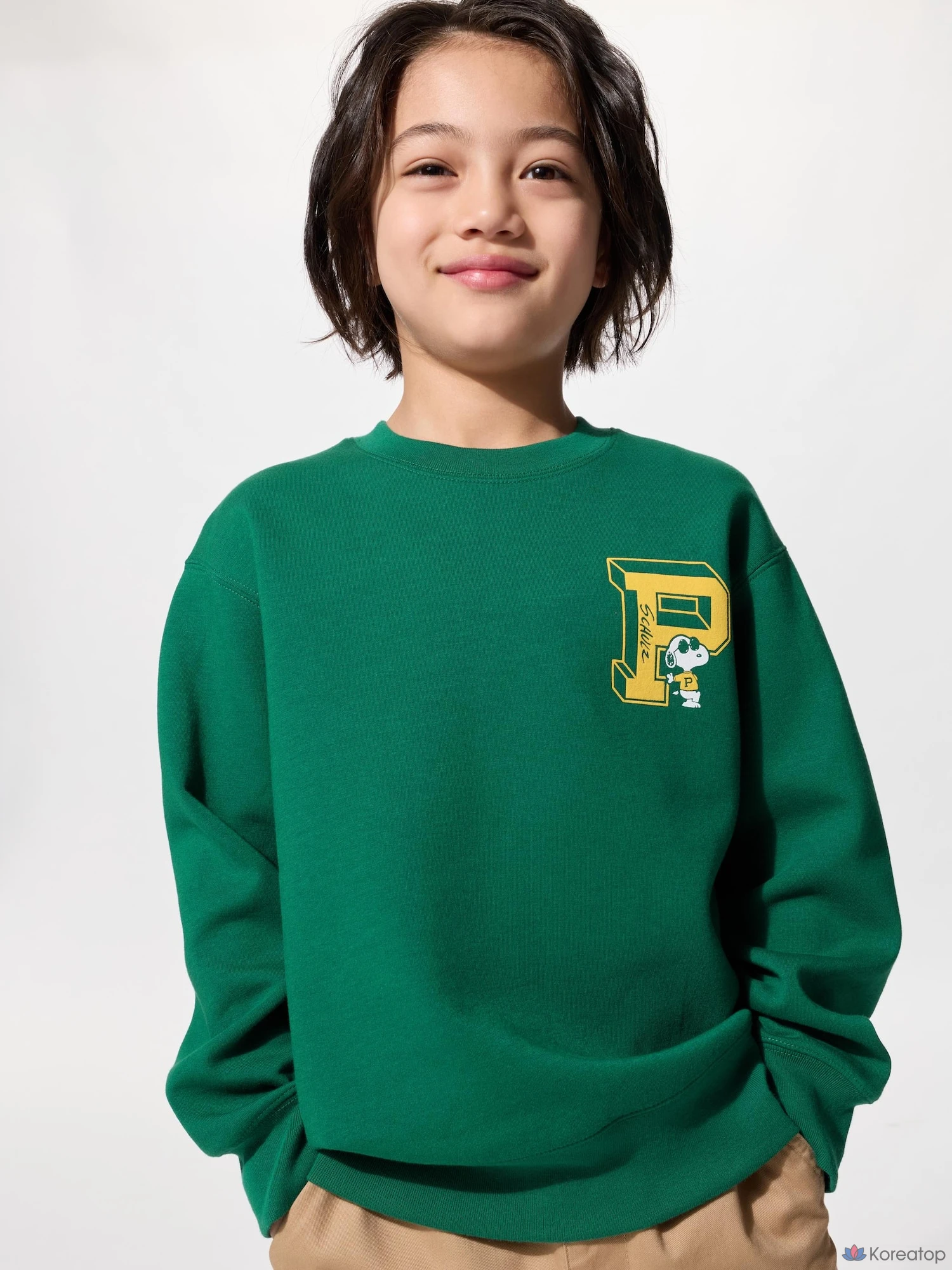 Свитшот детский Uniqlo Peanuts Dry Sweatshirt C