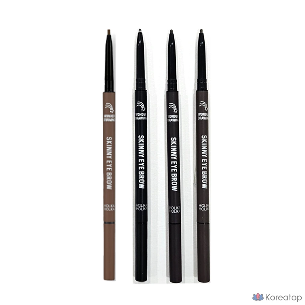 Карандаш для бровей Holika Holika Wonder Drawing Skinny Eyebrow, оттенок 07 Milk Beige, 1 шт.