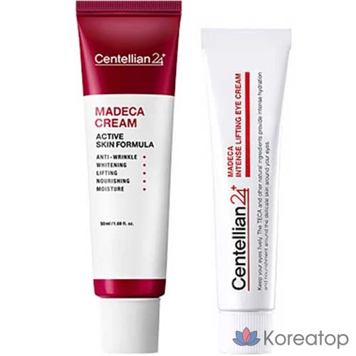 Набор для ухода Centellian24 Madeca Cream Active Skin Formula 2-piece Set (Cream + Eye Cream), 50 мл + 15 мл, 1 шт.
