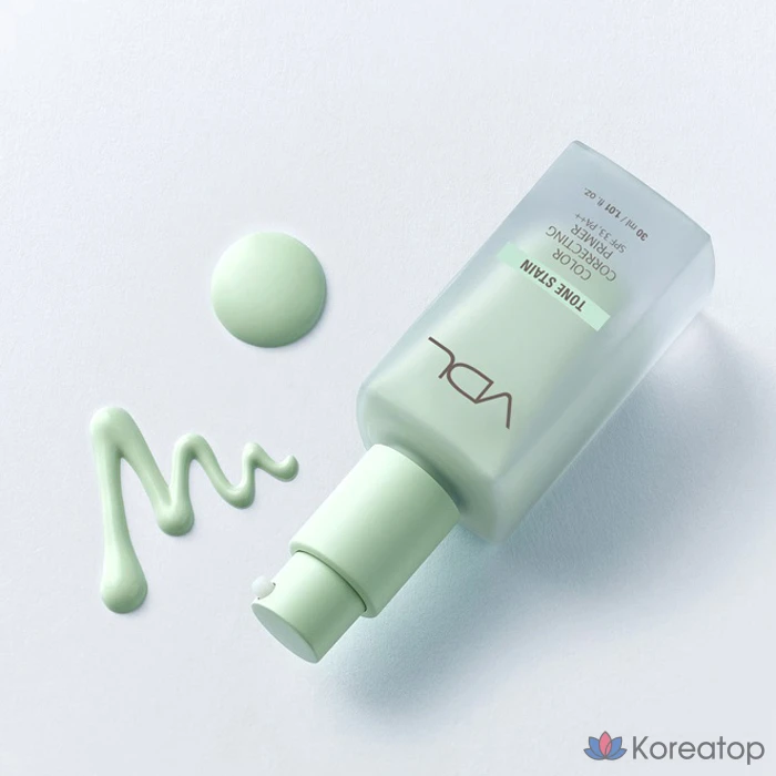 Праймер VDL Tone Stain Color Correcting Primer, оттенок Mint, 30 мл, 1 шт.