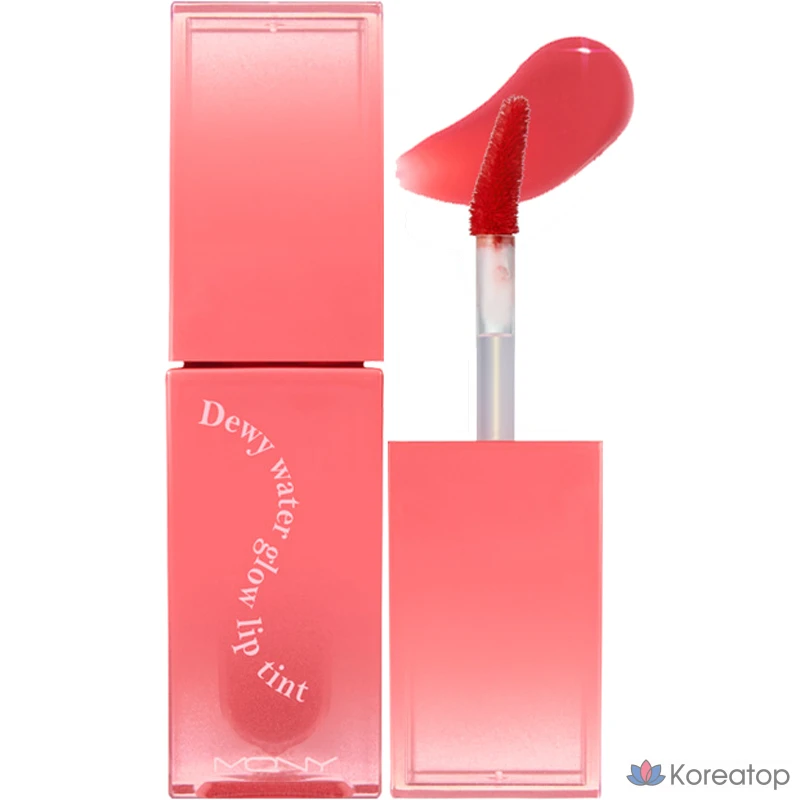 Тинт для губ Mqny Dewy Water Glow Tint, оттенок 04 Rose Bongbong, 3.5 г, 1 шт.