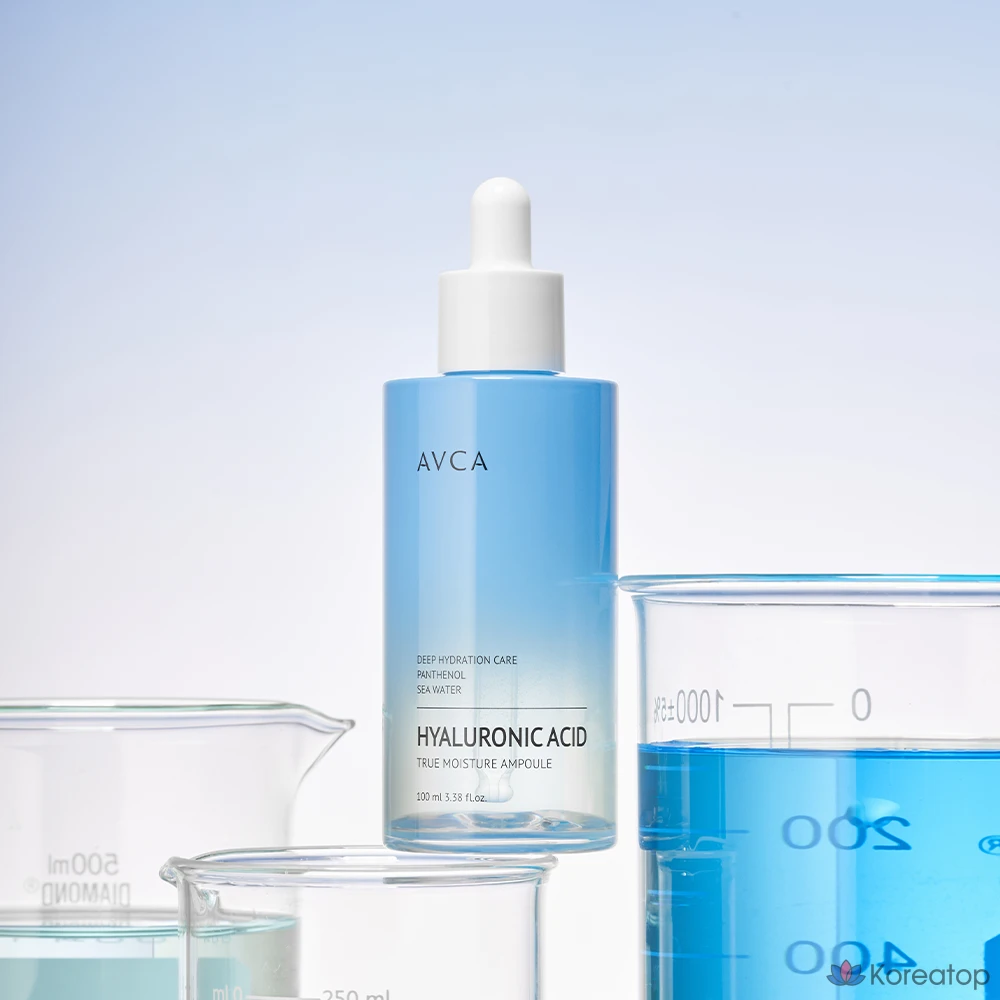 Ампульная сыворотка AVCA True Moisture Low Molecular Hyaluronic Acid Ampoule, 100 мл, 1 шт.