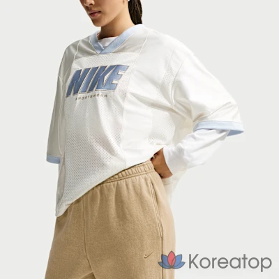 Брюки женские Nike Studio Fleece Medium Weight Oversized High-Rise Washed Cuff Pants
