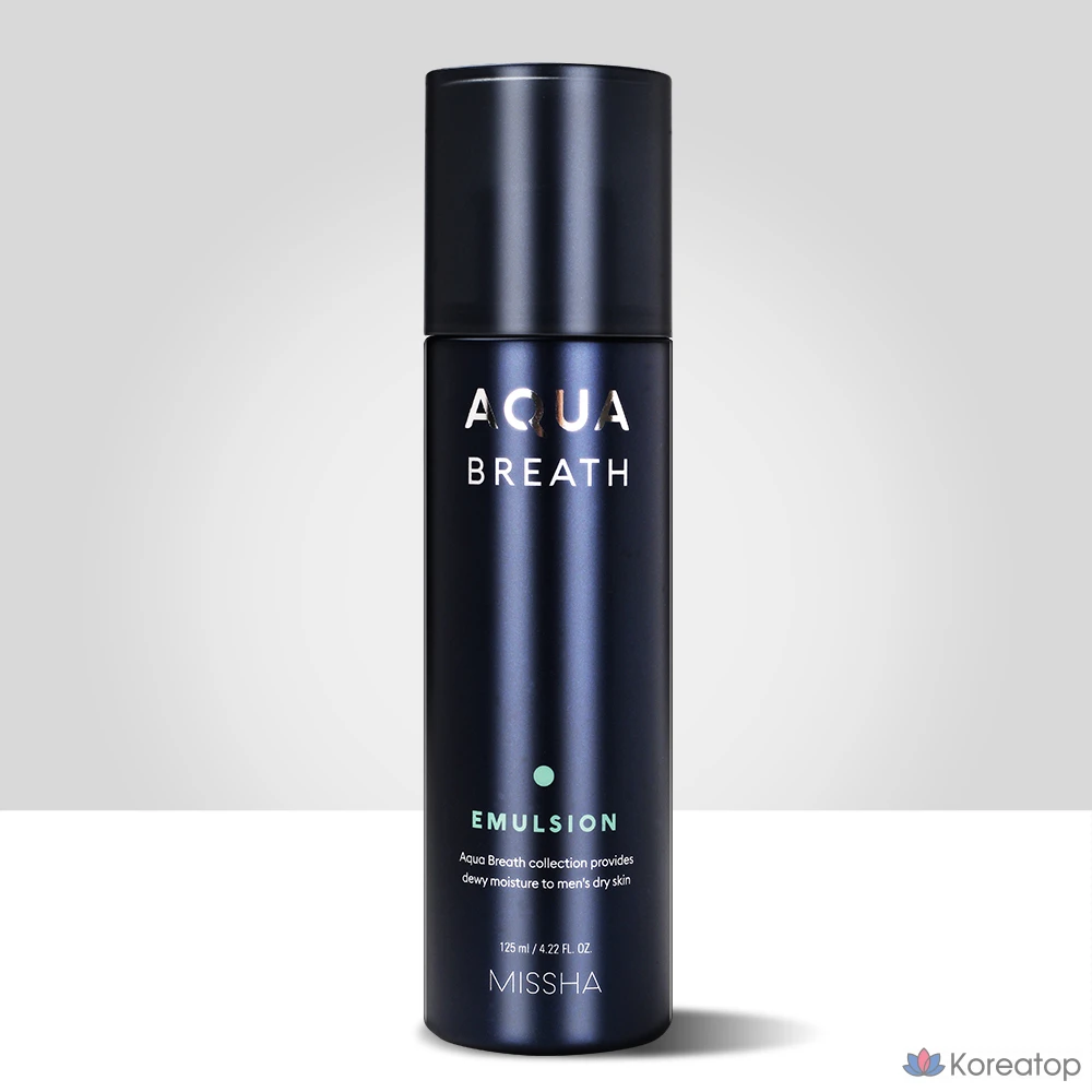 Эмульсия Missha For Man Aqua Breath Emulsion Lotion, 125 мл, 1 шт.