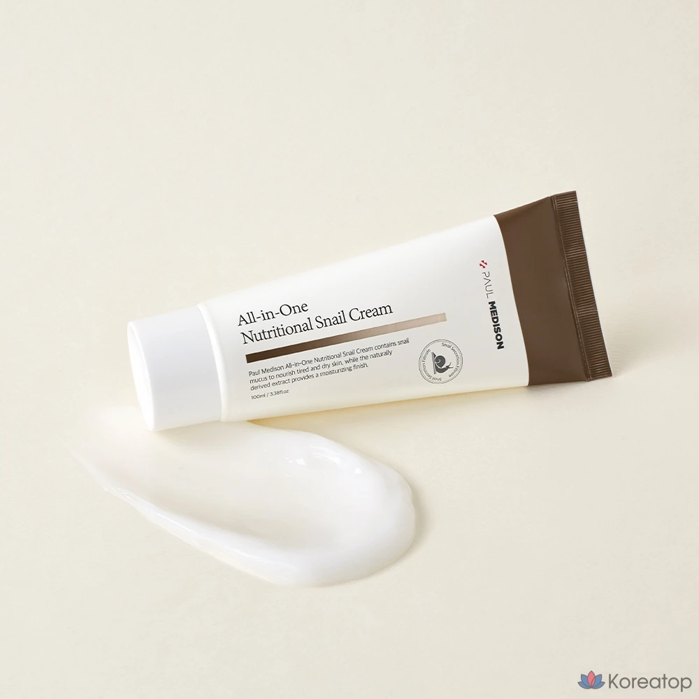 Крем для лица PAUL MEDISON All-in-One Nourishing Snail Cream, 100 мл, 1 шт.