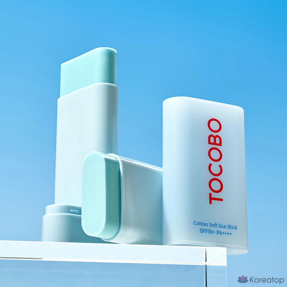 Солнцезащитный стик Tocobo Cotton Soft Sun Stick SPF50+ PA++++, 19 г, 1 шт.