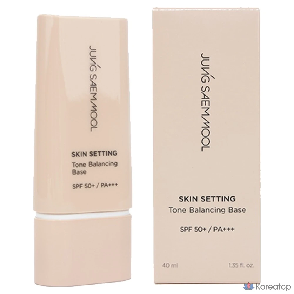 Тонер Jungsaemmool Skin Setting Tone Balancing Makeup Base, 40 мл, 1 шт.