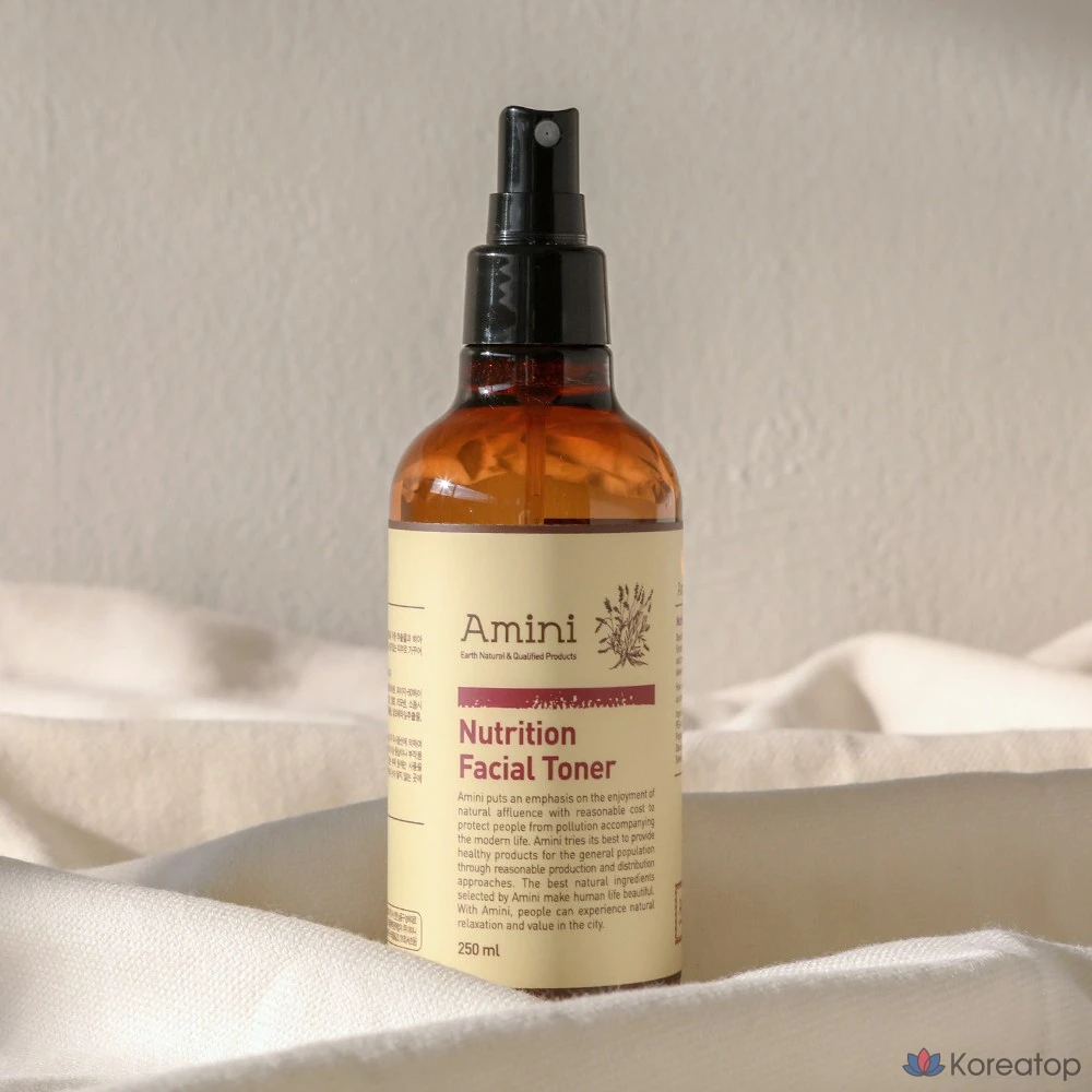Тонер Amini Nutrition Facial Toner, 250 мл, 1 шт.