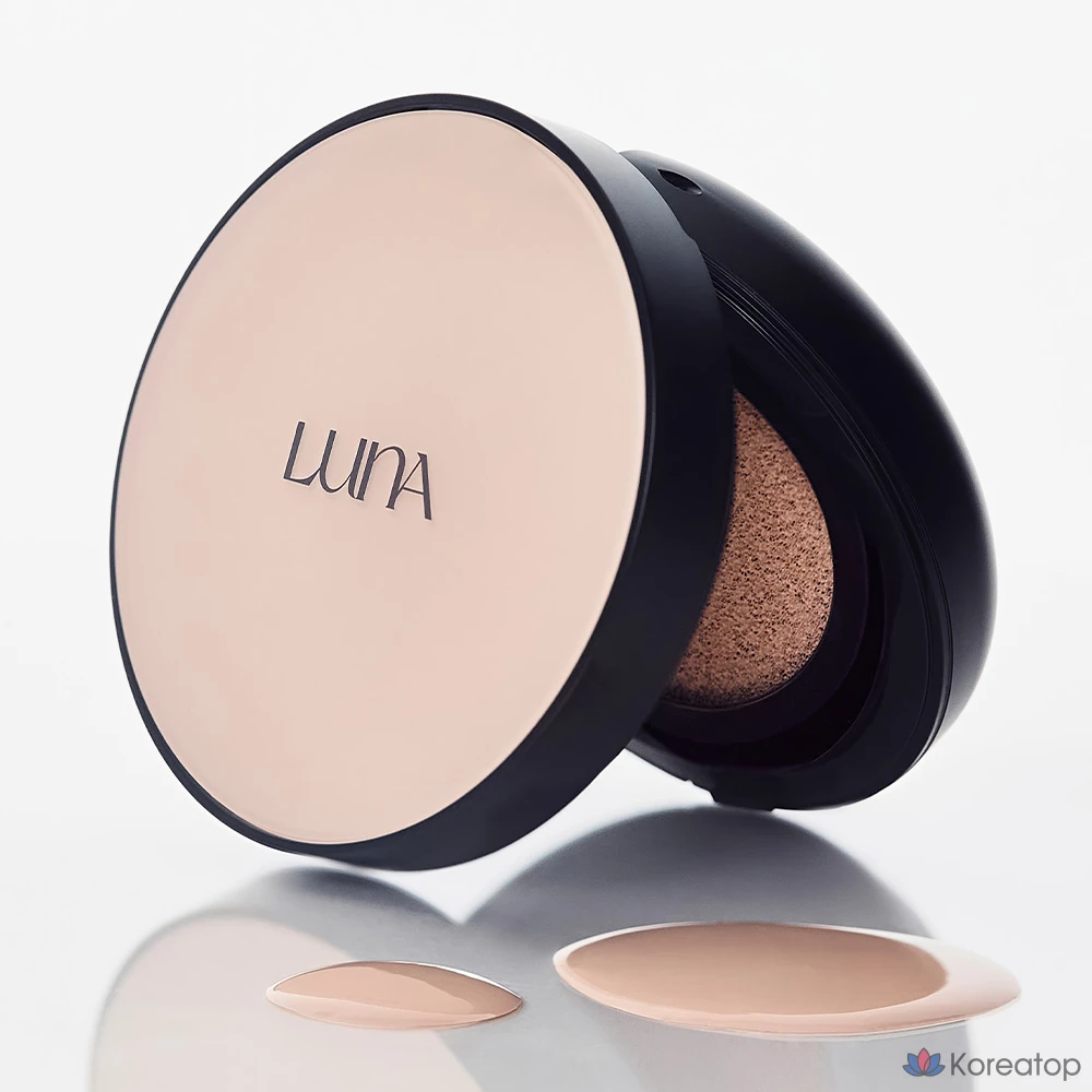 Консилер-кушон Luna Long Lasting Conceal Fixing Cushion, оттенок 21 Warm Beige, 13.5 г, 1 шт.