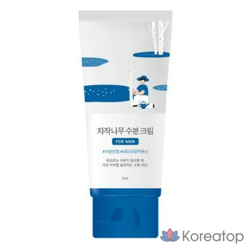 Увлажняющий крем Round Lab For Men Birch Juice Moisturizing Cream, 75 мл, 1 шт.