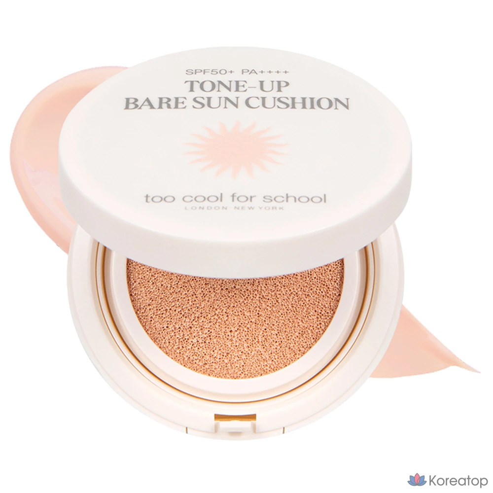 Кушон Too Cool For School Tone-up Bear Sun Cushion SPF50+ PA++++, 15 г, 1 шт.