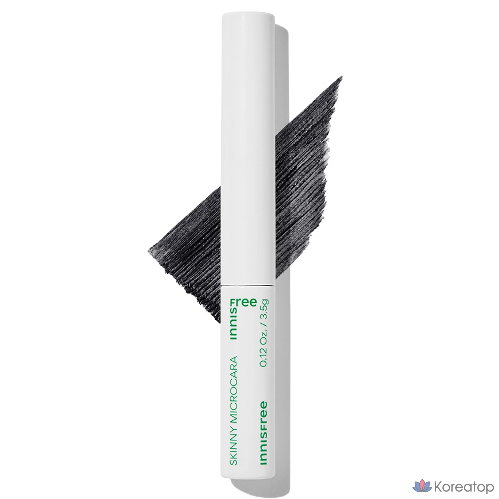 Тушь для ресниц Innisfree Skinny Microcara, оттенок Black, 3.5 г, 1 шт.