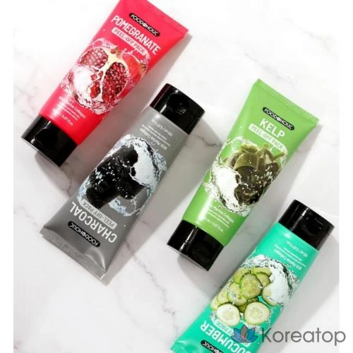Пилинг-маска FoodaHolic Green Tea Centella Extract Moisture Peel-Off Pack, 150 мл, 1 шт.
