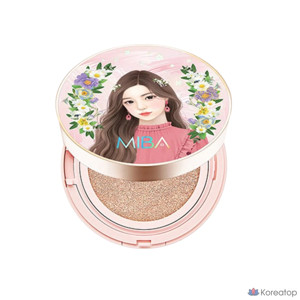 Кушон MIBA Big Cushion Foundation Season 2, оттенок 21, 25 г, 1 шт.