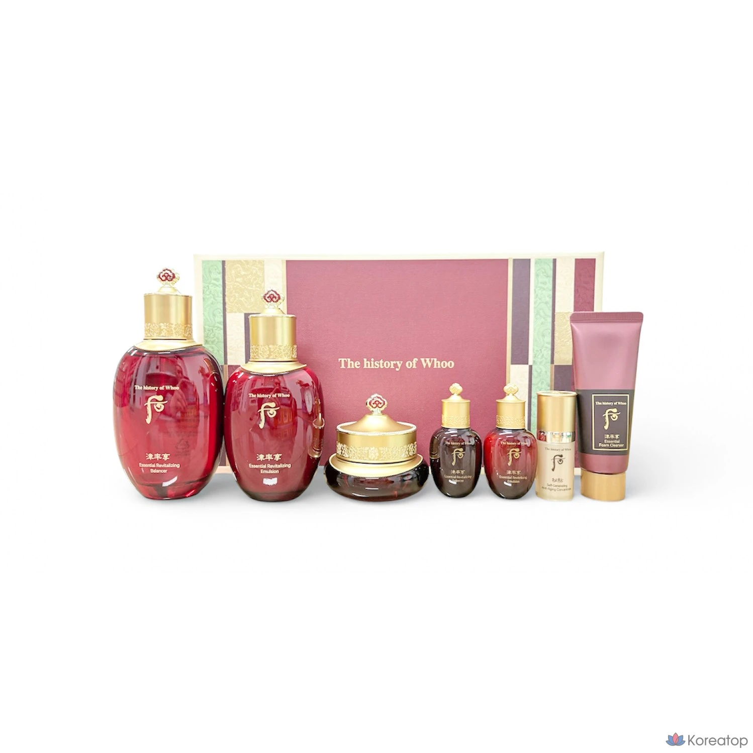 Набор для ухода THE HISTORY OF WHOO Jin Yul Hyang 3-piece Set, 1 шт.