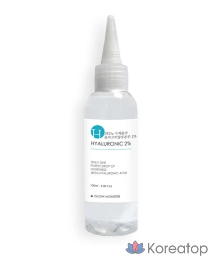 Ампульная сыворотка Glow Monster Broccoli Extract + 3Kda Oligo Hyaluronic Acid 2% Essence, 100 мл, 1 шт.