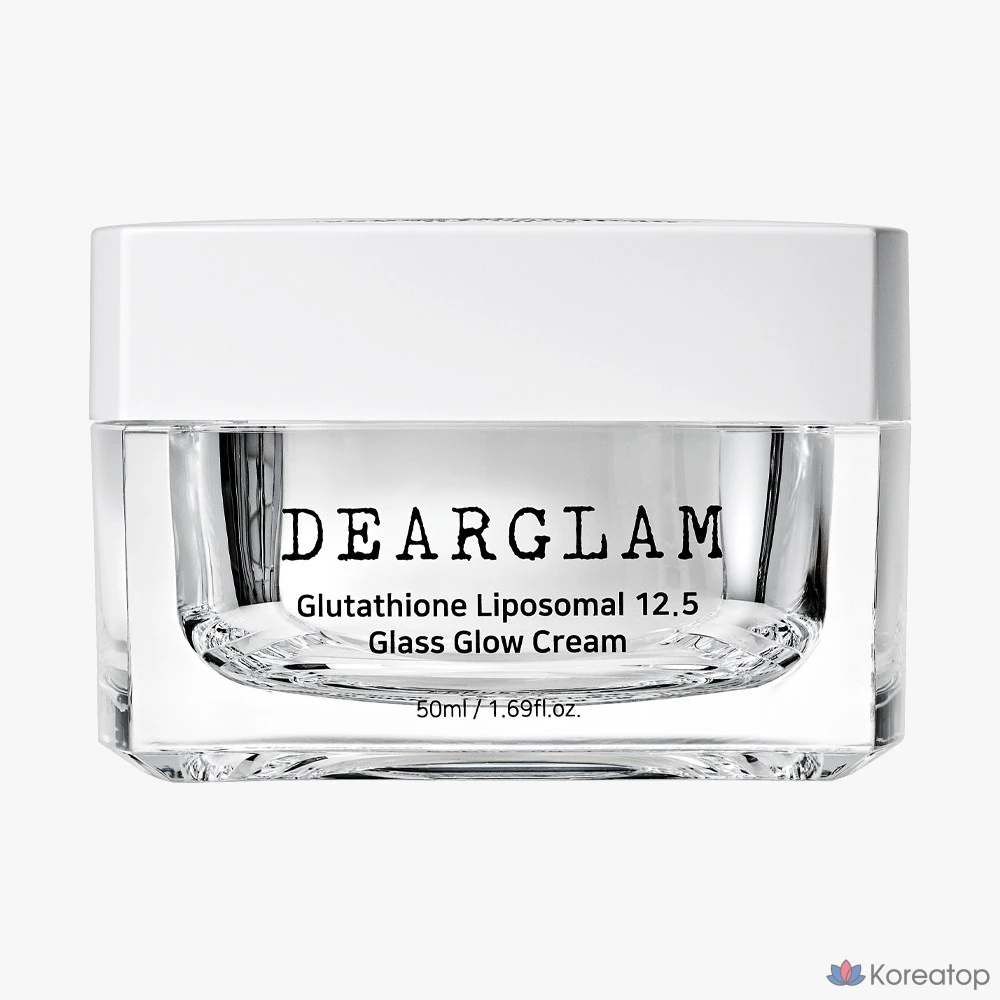 Крем DEARGLAM Glutathione Liposome 12.5 Glass Ball Bright Volume Cream, 50 мл, 1 шт.