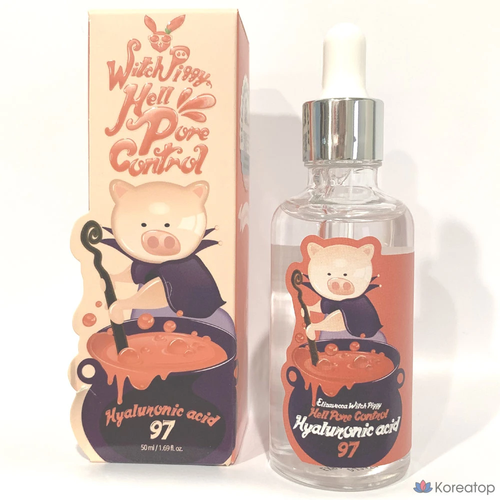Эссенция Elizavecca Witch Piggy Hell Pore Control Hyaluronic Acid Essence, 50 мл, 1 шт.