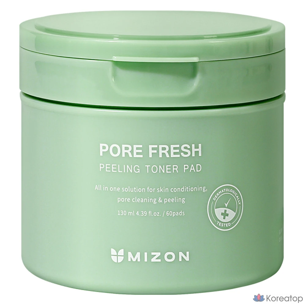 Пилинг-пэды Mizon Pore Fresh Peeling Toner Pad, 60 шт.