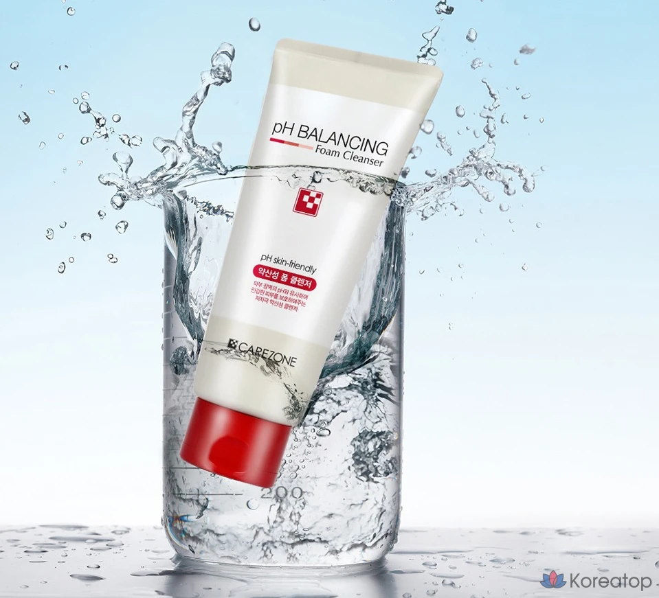 Очищающая пенка Carezone Mild Acid Cleansing Foam, 330 мл, 1 шт., фото 2