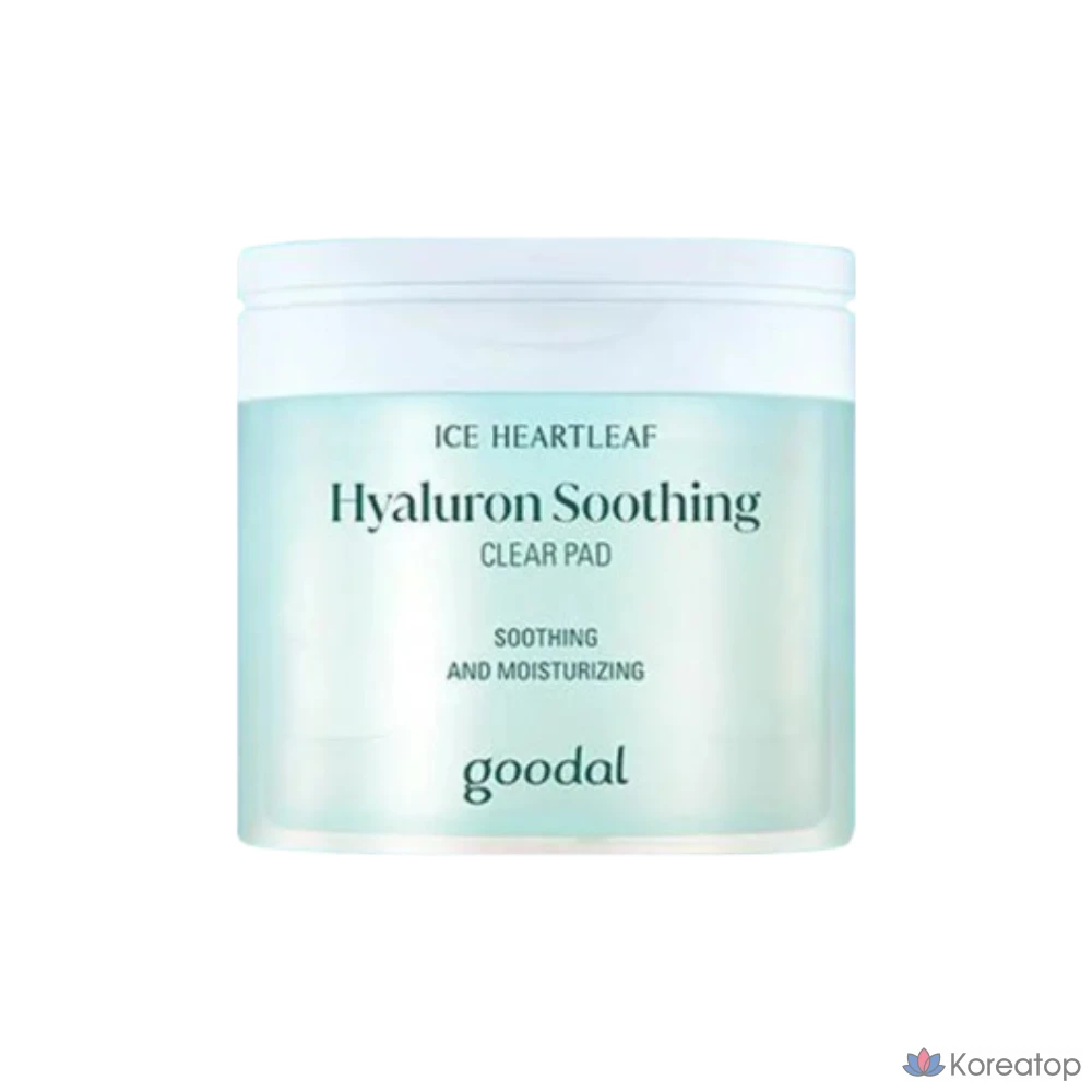 Пэды Goodal Heartleaf Hyaluron Soothing Clear Pad, 80 шт., фото 2