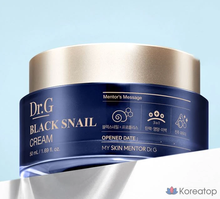 Крем Dr. G Black Snail Cream, 50 мл, 1 шт.