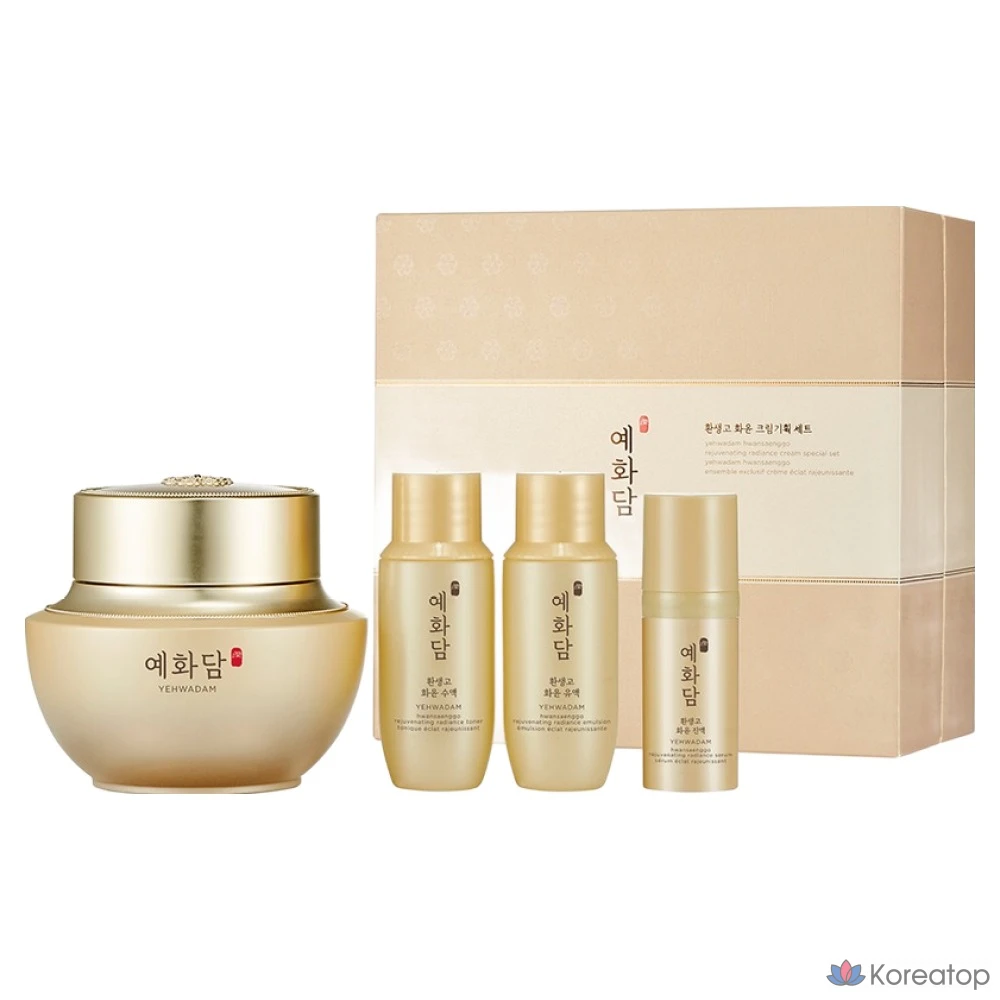 Набор для ухода The Face Shop Yehwadam Hwansaenggo Hwayoon Cream Special Set, 1 шт.