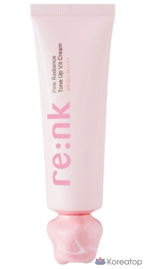 Крем для лица Re:Nk Radiance Tone Up Light Cream SPF50+ PA++++, оттенок Pink, 50 мл, 1 шт.