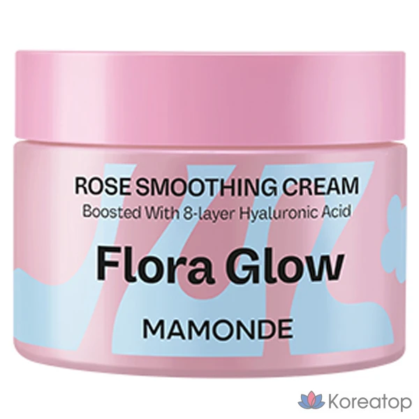 Крем для лица Mamonde Flora Glow Rose Smoothing Cream, 50 мл, 1 шт.