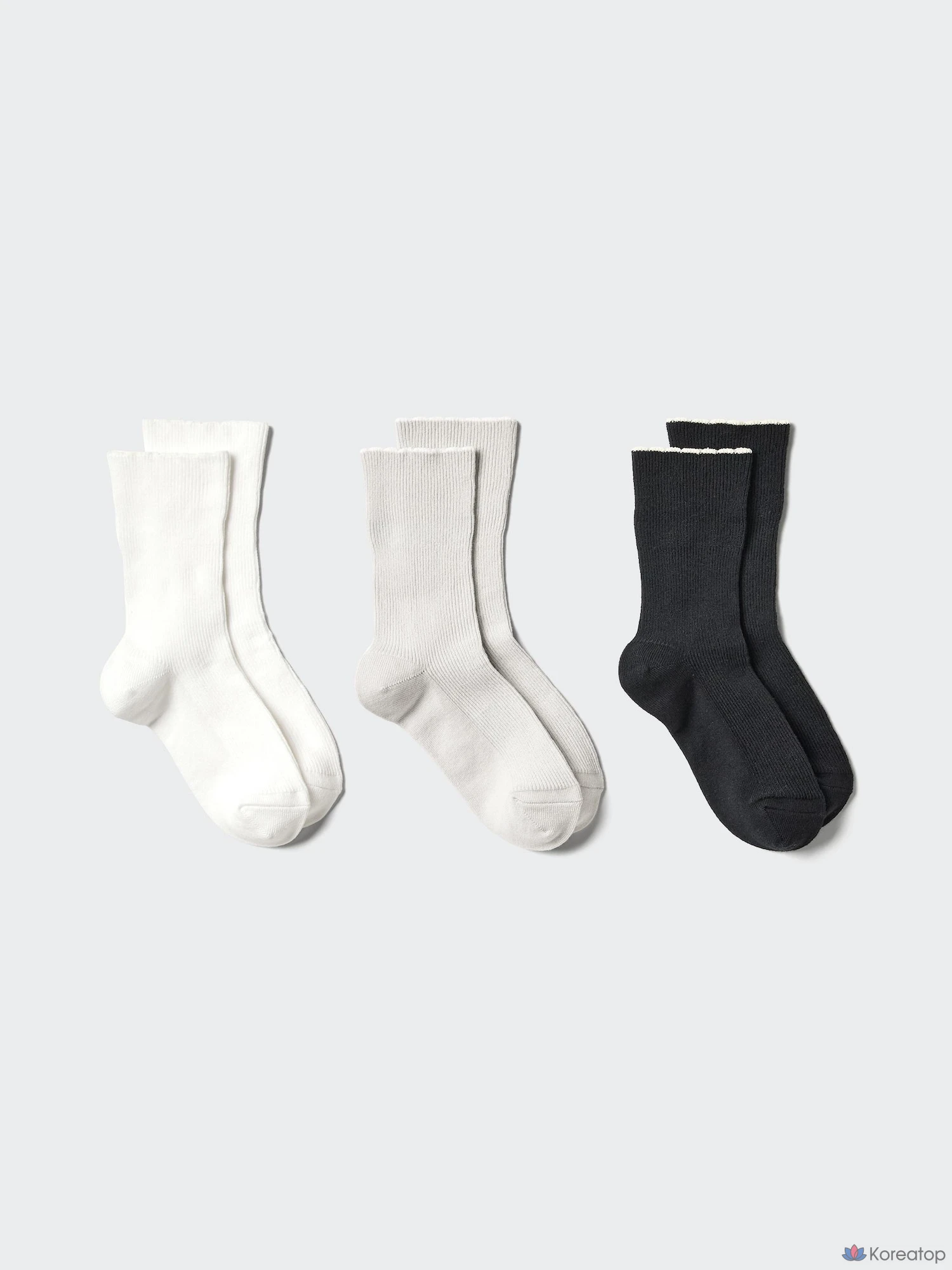 Носки детские Uniqlo GIRLS, 3 пары